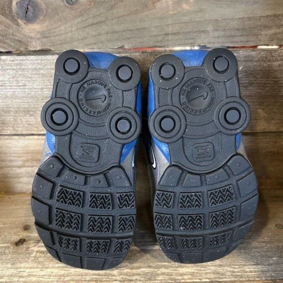 Little Kids Childrens Nike Shox Gray Athletic‎ Running Shoes Sneakers Size 6 C - Picture 6 of 7